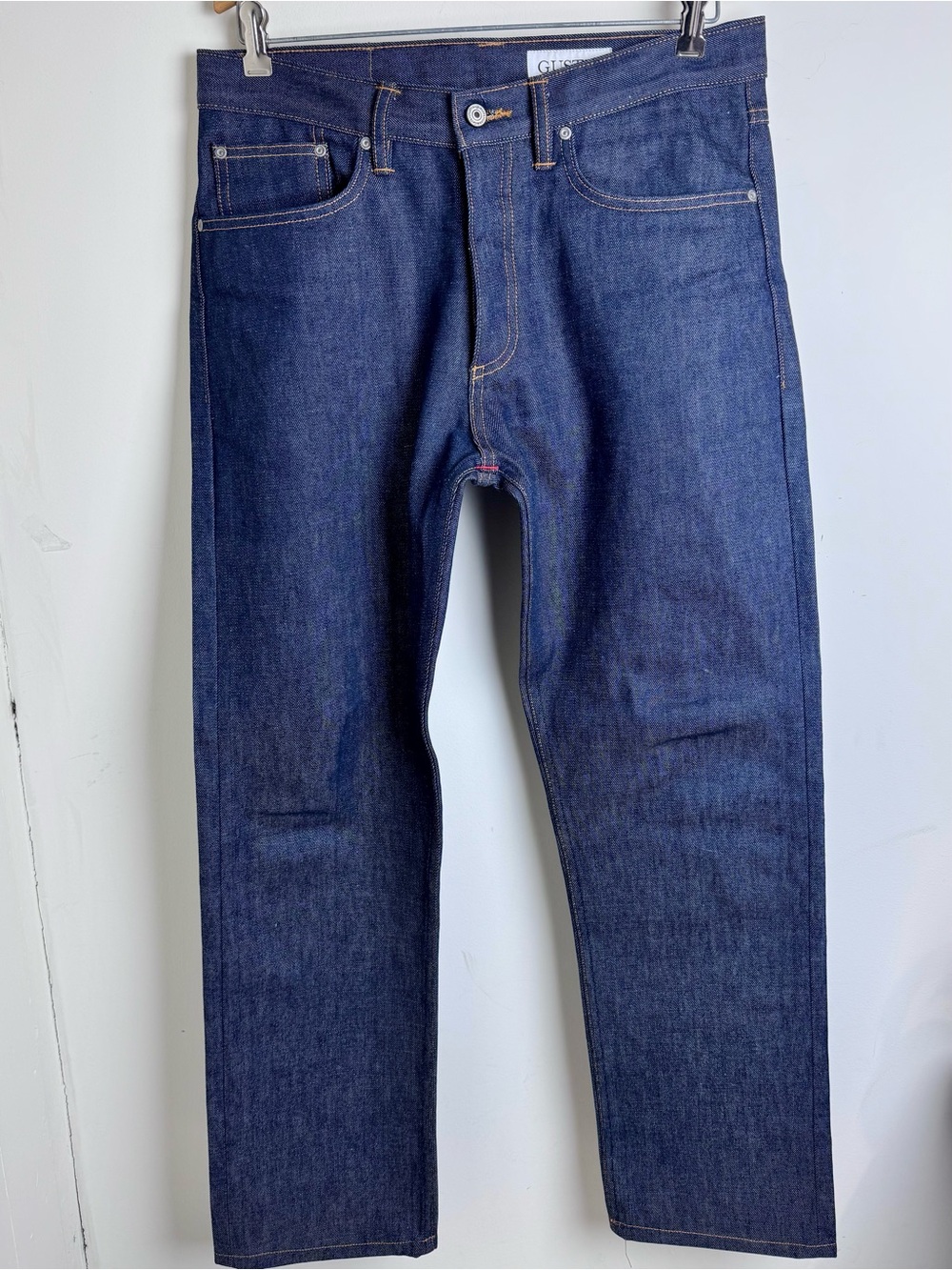Gustin American Fourteener Selvedge Raw Denim USA Made 33 Straight NWOT